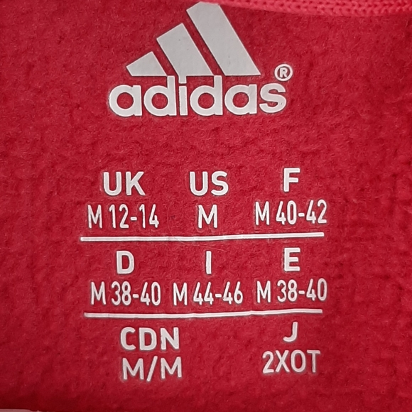 Adidas athletic hooded climalite jacket medium - Picture 3 of 8